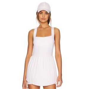 Varley Carina Dress in White Extra Large